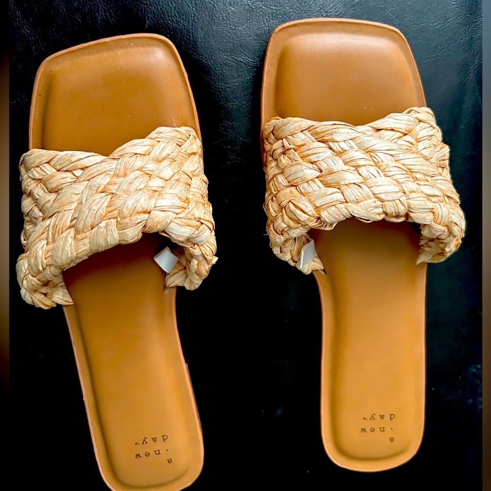 New Women’s flat sandals size 9 from A New Day